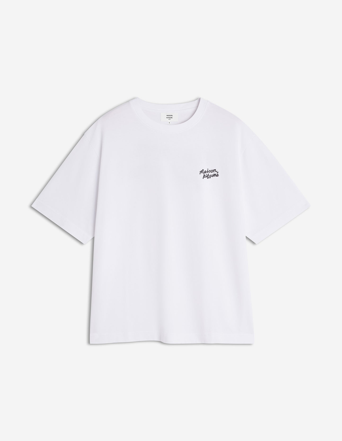 MAISON KITSUNÉ HANDWRITING OVERSIZE TEE-SHIRT