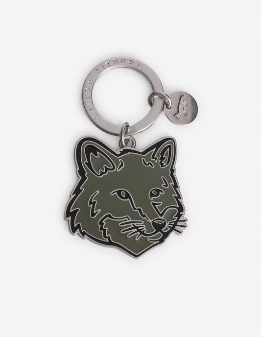 BOLD FOX HEAD KEYRING