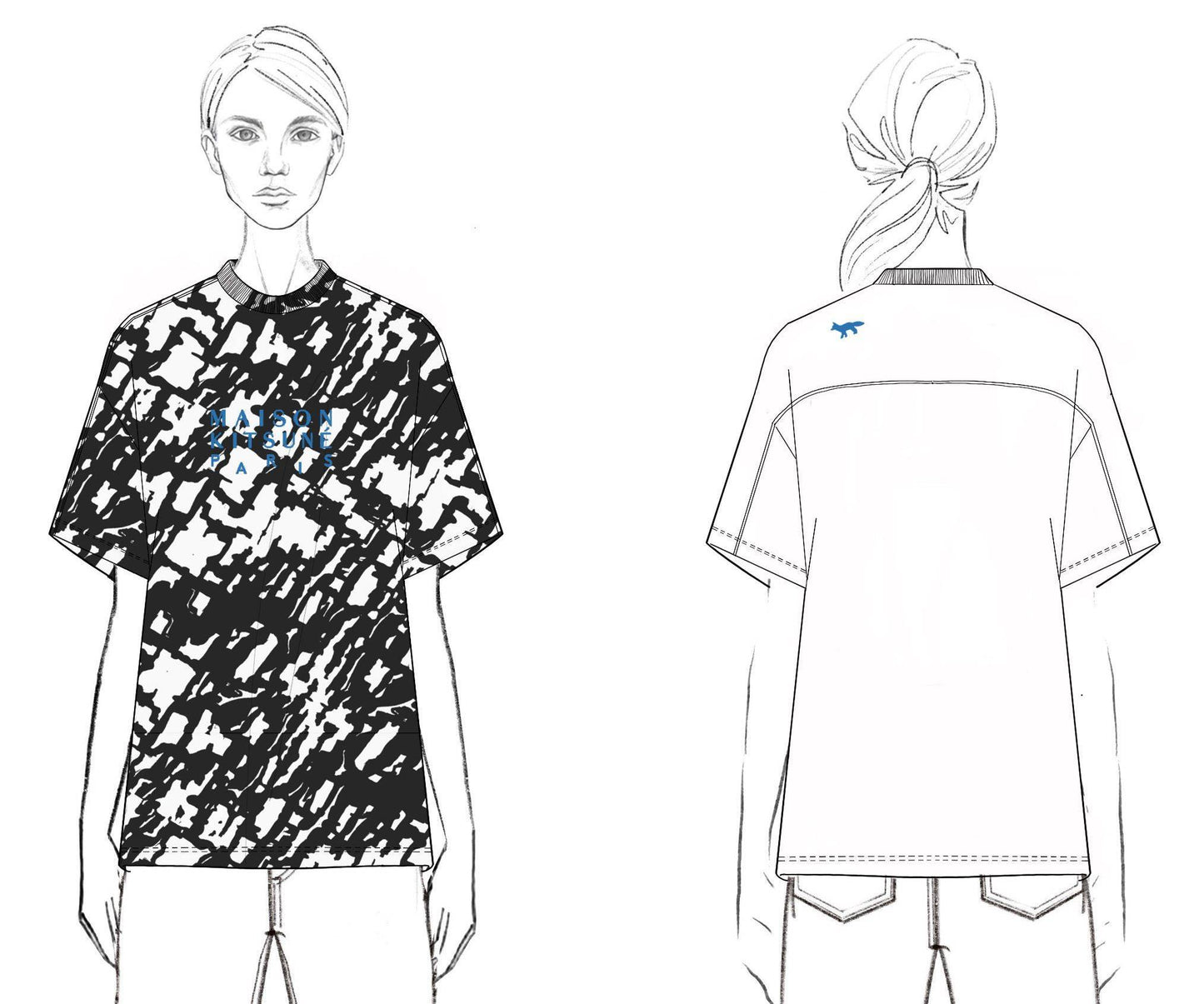 GRANIT RELAXED TEE-SHIRT