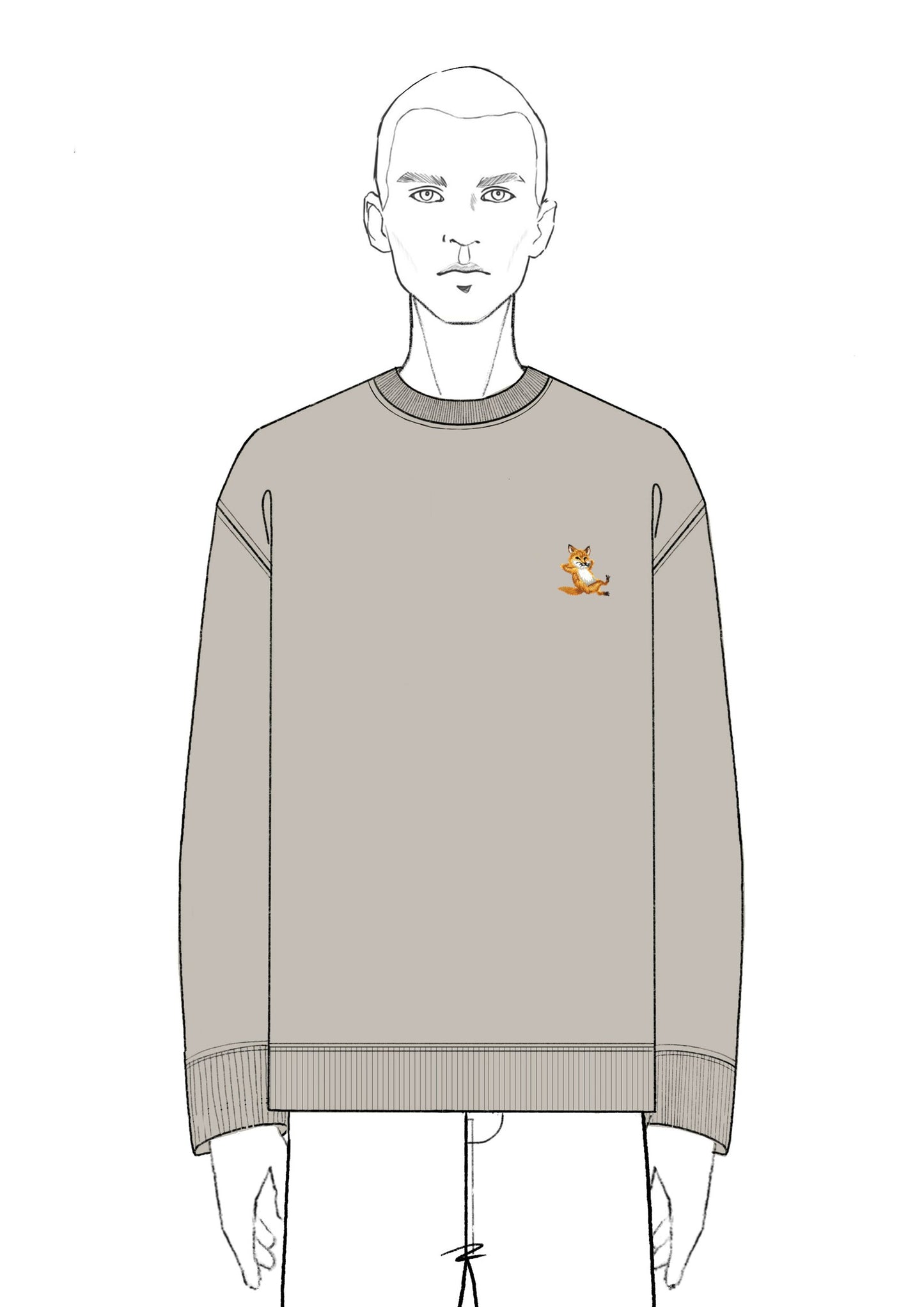 CHILLAX FOX COMFORT SWEATSHIRT