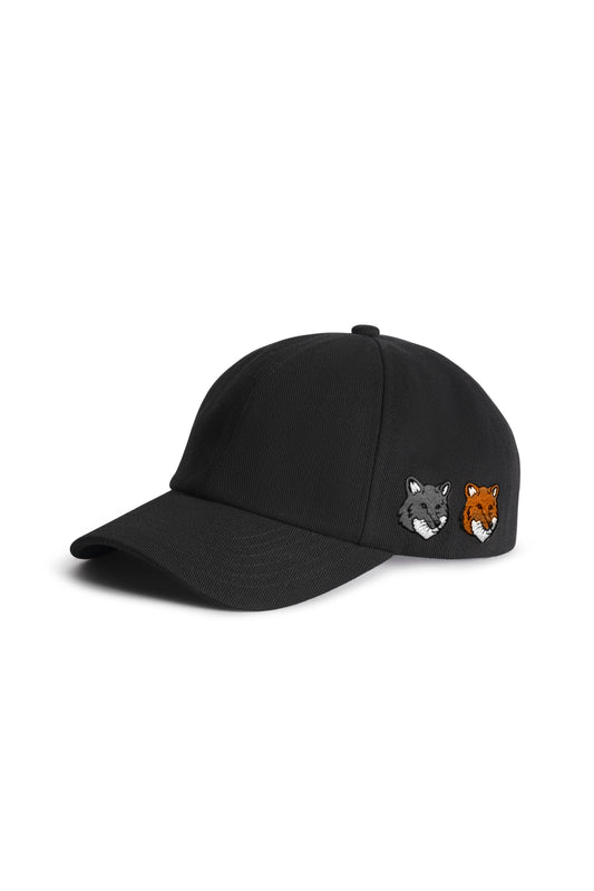 DOUBLE FOX HEAD CAP
