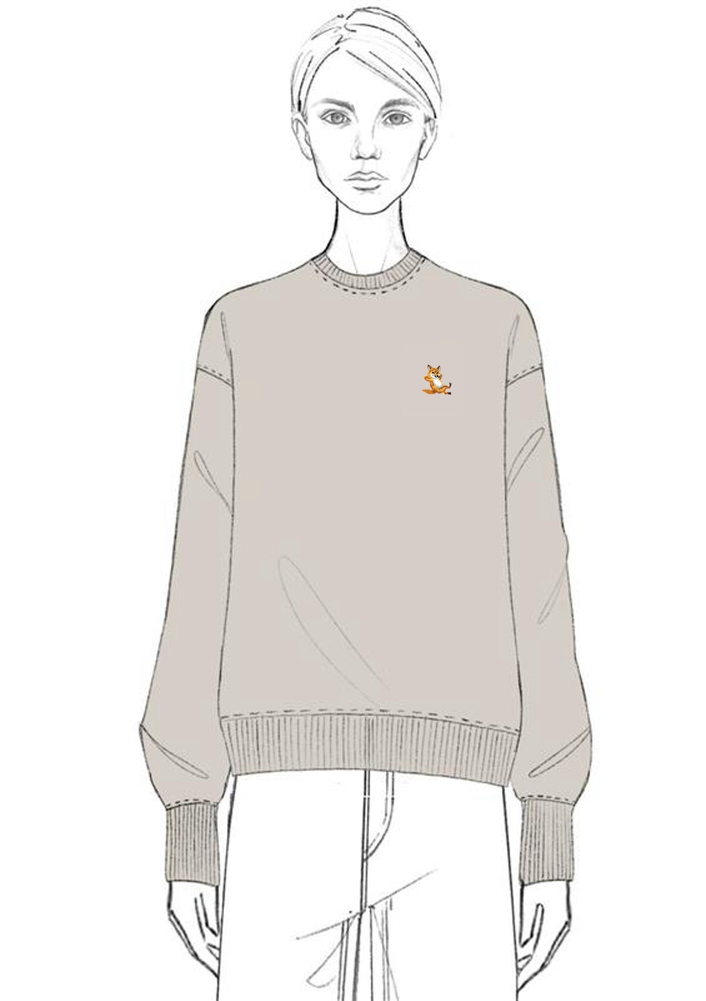 CHILLAX FOX COMFORT SWEATSHIRT