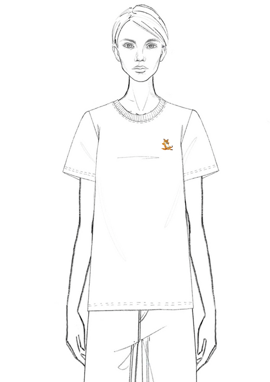 CHILLAX FOX REGULAR TEE-SHIRT