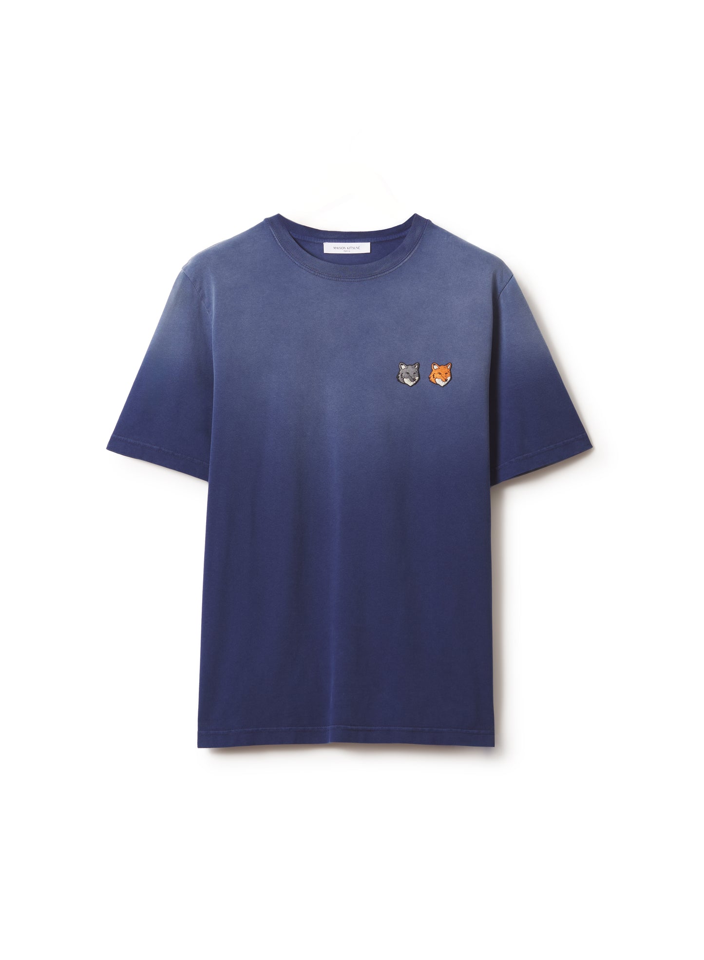 DOUBLE FOX HEAD FADED COMFORT TEE-SHIRT