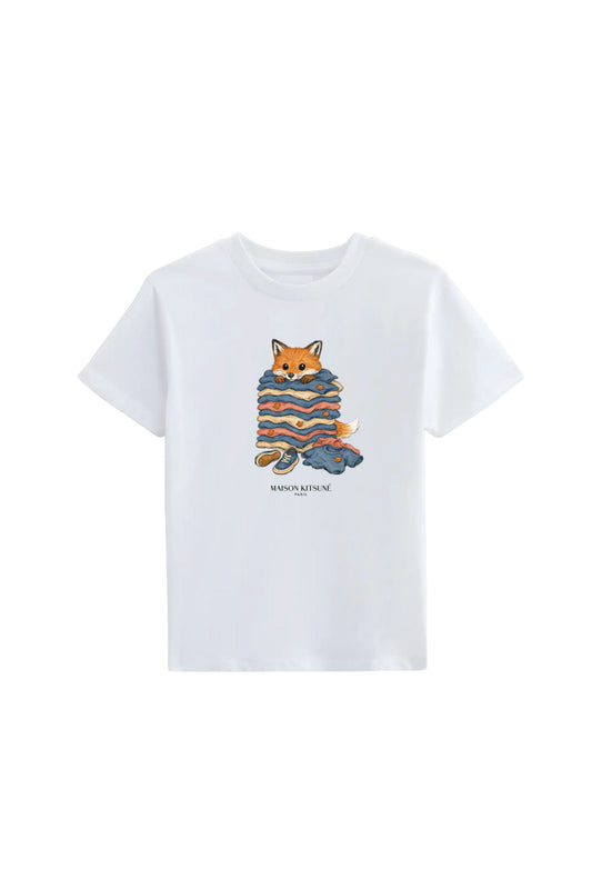HIDDEN KIDDY FOX KID TEE-SHIRT