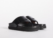 PROFILE FOX LEATHER SANDALS