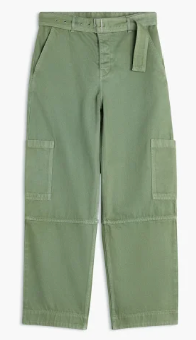 BELTED UTILITY PANTS