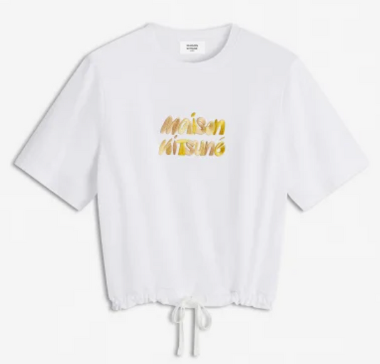 BUBBLE LOGO DRAWSTRING COMFORT TEE-SHIRT