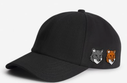 DOUBLE FOX HEAD CAP