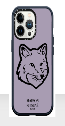 MAISON KITSUNE x CASETIFY BOLD FOX HEAD MAGSAFE IMPACT IPHONE CASE