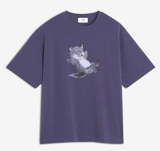CHILLAX PRINT OVERSIZE TEE-SHIRT