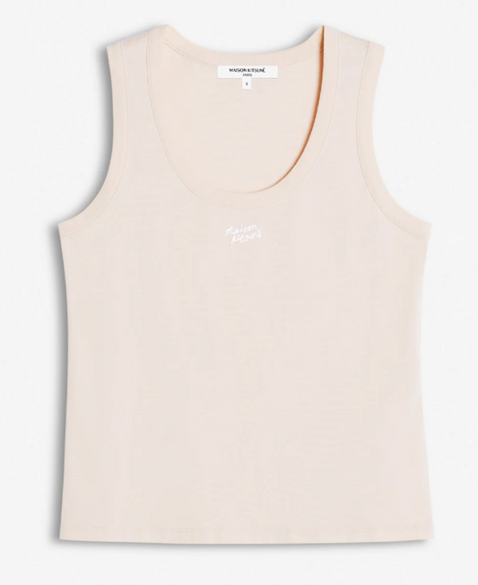 MAISON KITSUNE HANDWRITING TANK TOP
