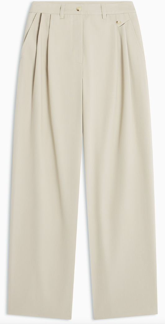 DOUBLE PLEATED PANTS