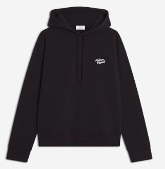 MAISON KITSUNÉ HANDWRITING OVERSIZE HOODIE
