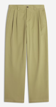 RELAXED PLEATED PANTS