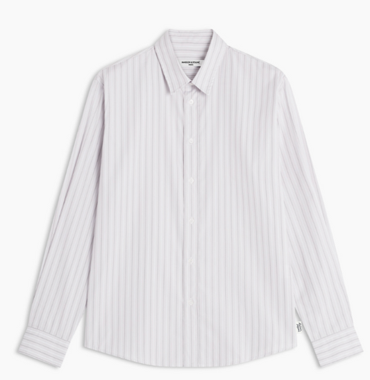 MAISON KITSUNÉ HANDWRITING CASUAL SHIRT