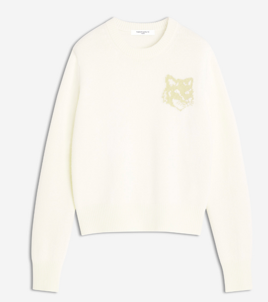 FOX HEAD INTARSIA MERINO JUMPER