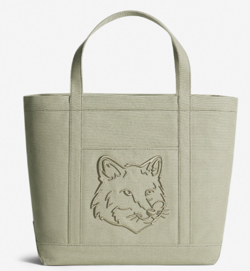FOX HEAD LARGE TOTE