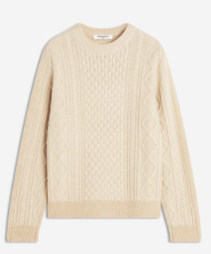 ALPACA CABLE KNIT JUMPER