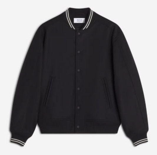 VARSITY TEDDY BLOUSON