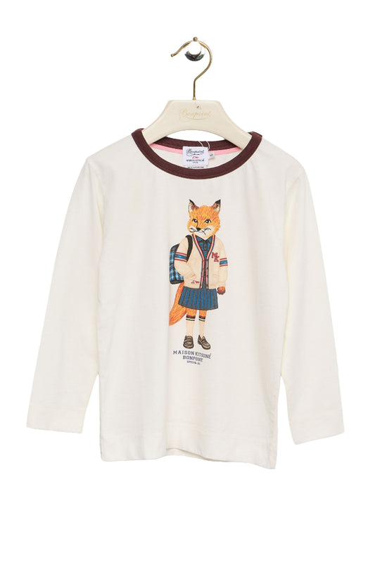 T-SHIRT MAISON KITSUNÉ X BONPOINT