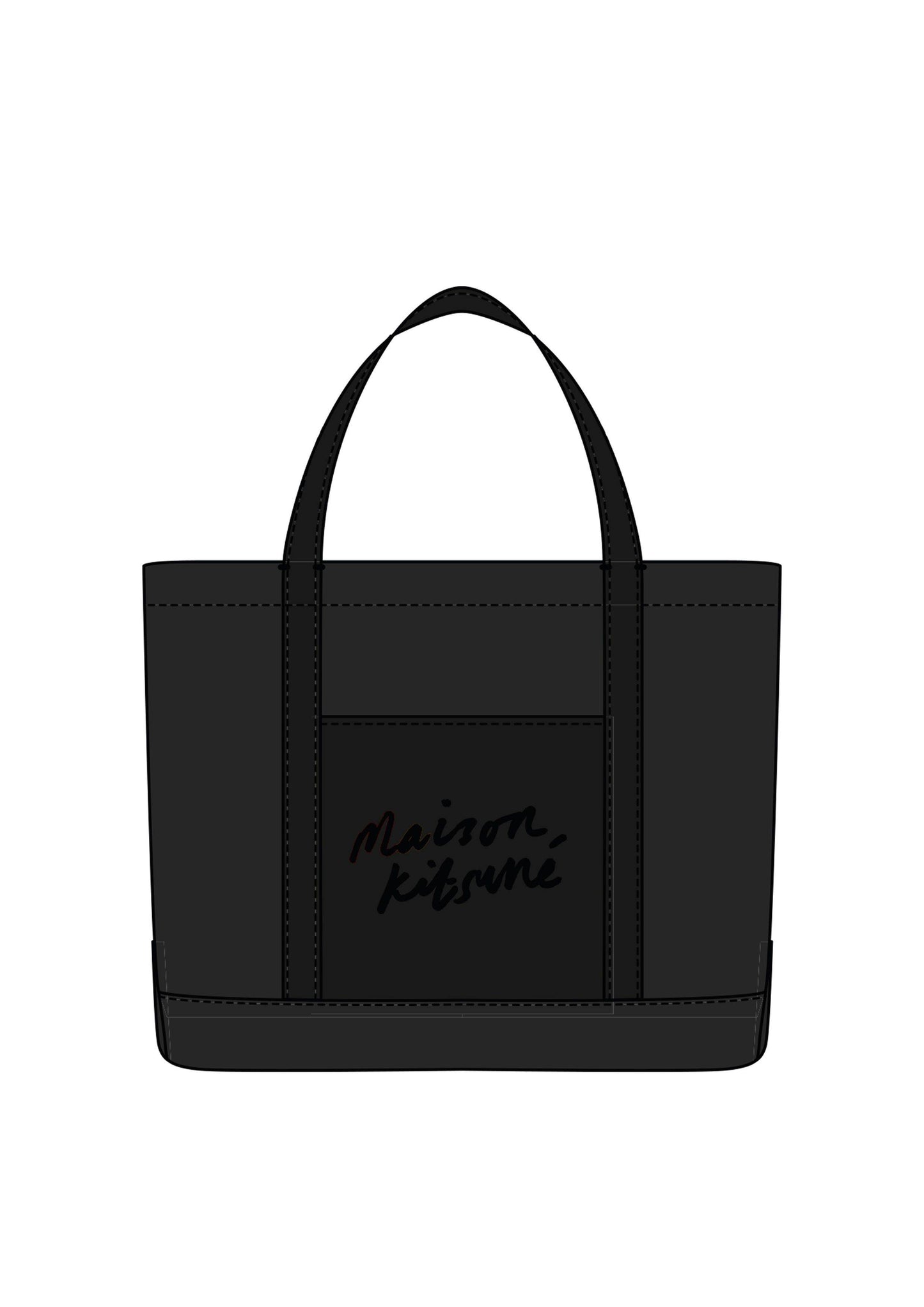 CANVAS & LEATHER LARGE TOTE