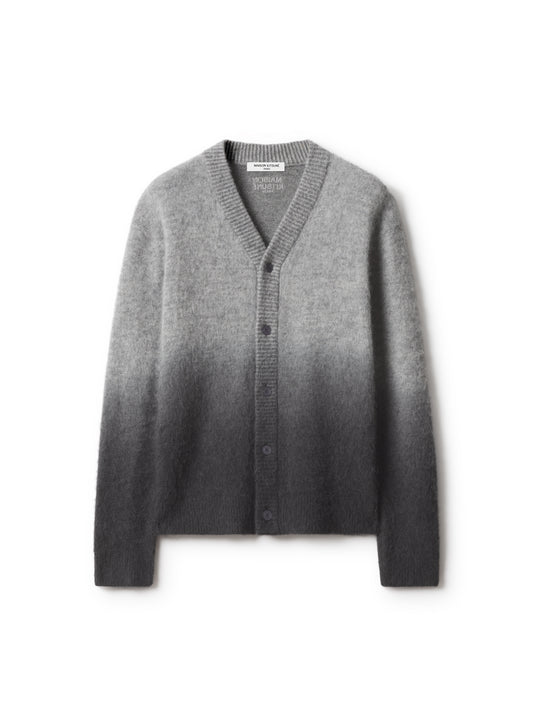 FADED FELTED CARDIGAN