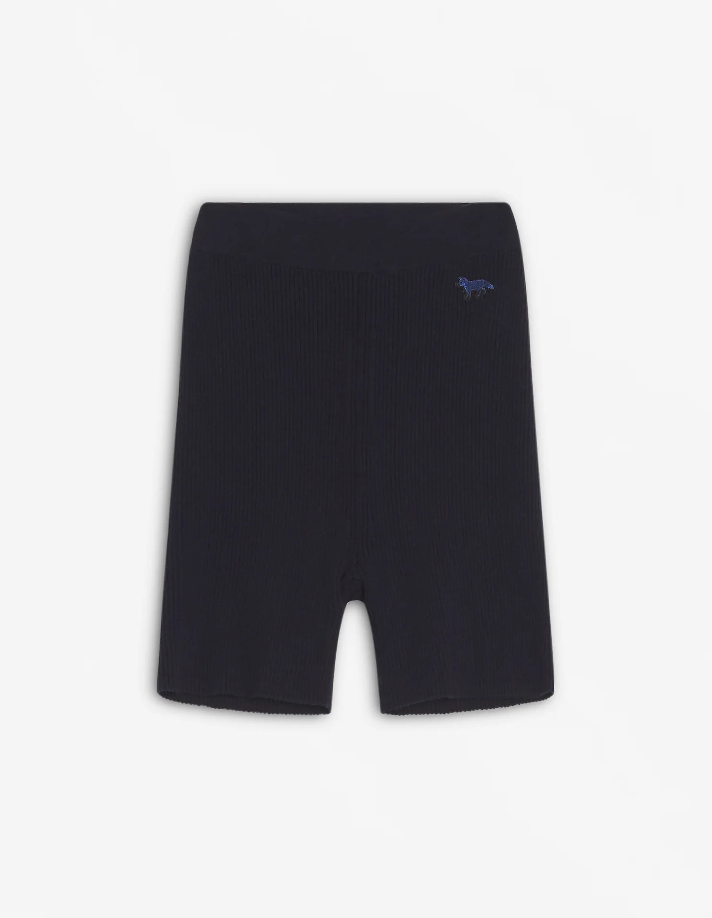 BABY FOX PATCH FINE RIBBED SHORTS