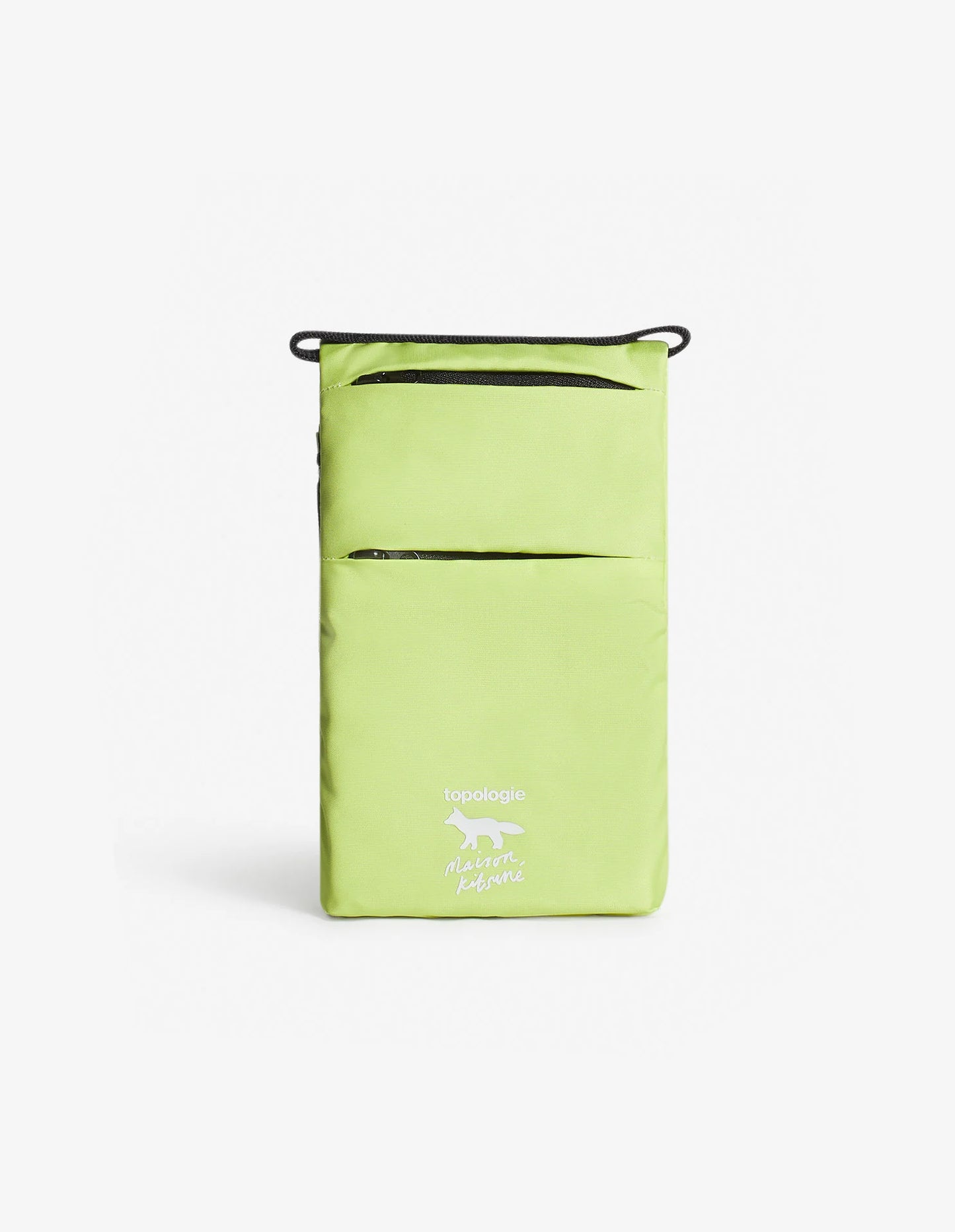 MAISON KITSUNE X TOPOLOGIE PHONE POUCH