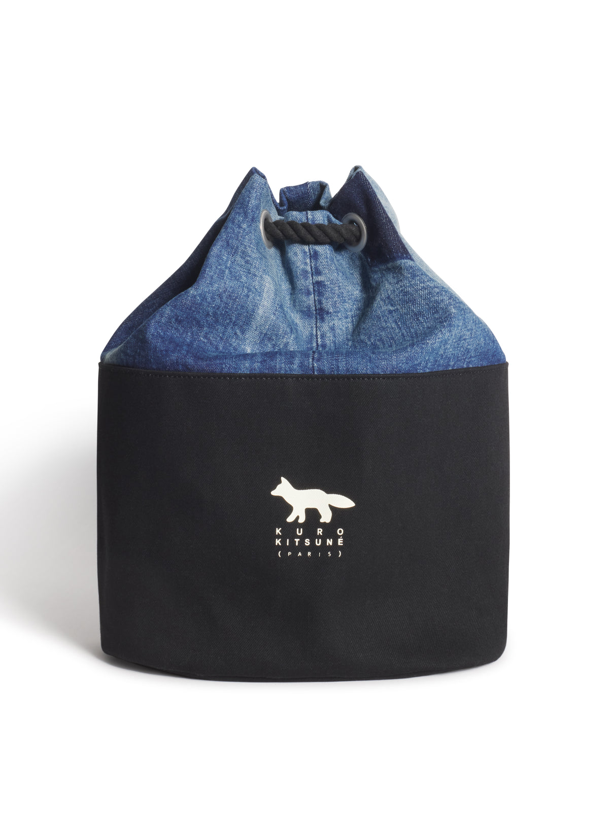 MAISON KITSUNÉ X KURO DENIM BAG