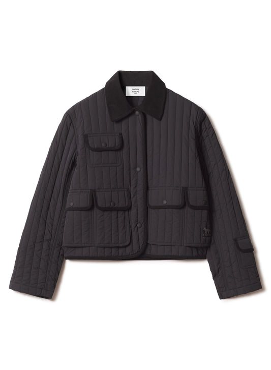 QUILTED MINI BARN JACKET