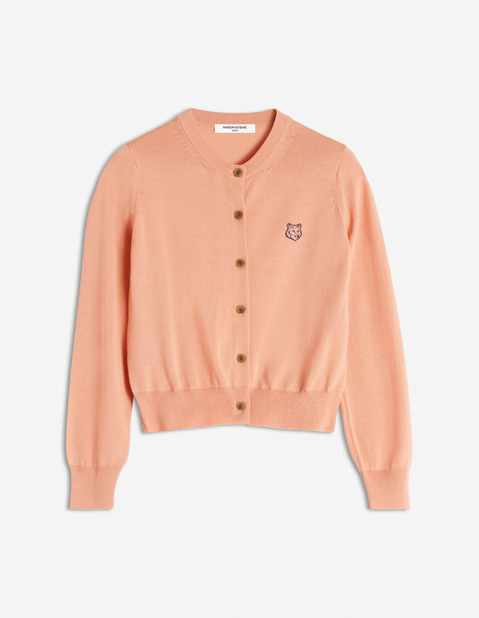 BOLD FOX HEAD PATCH REGULAR CARDIGAN