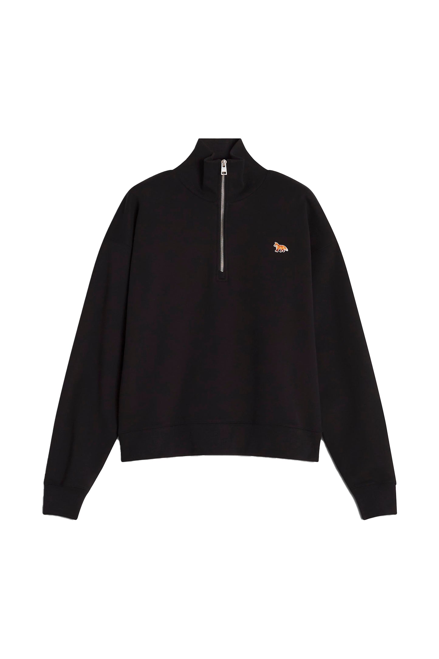 BABY FOX HALF ZIPPED SWEATSHIRT