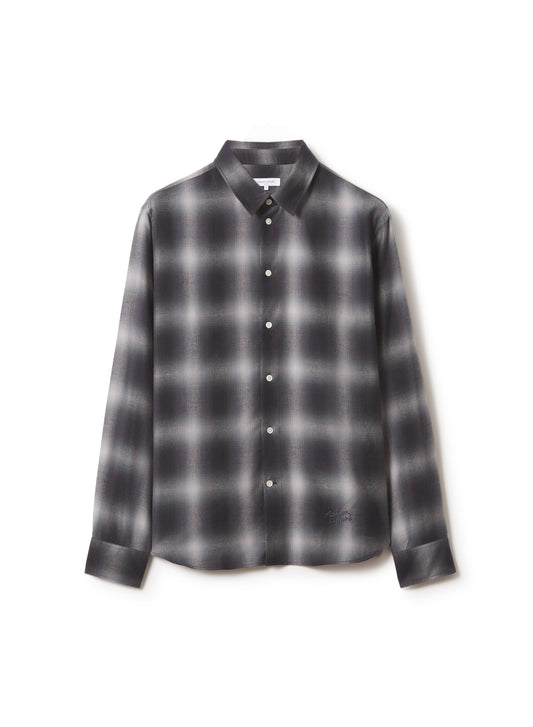 GRADIENT CHECK CASUAL SHIRT