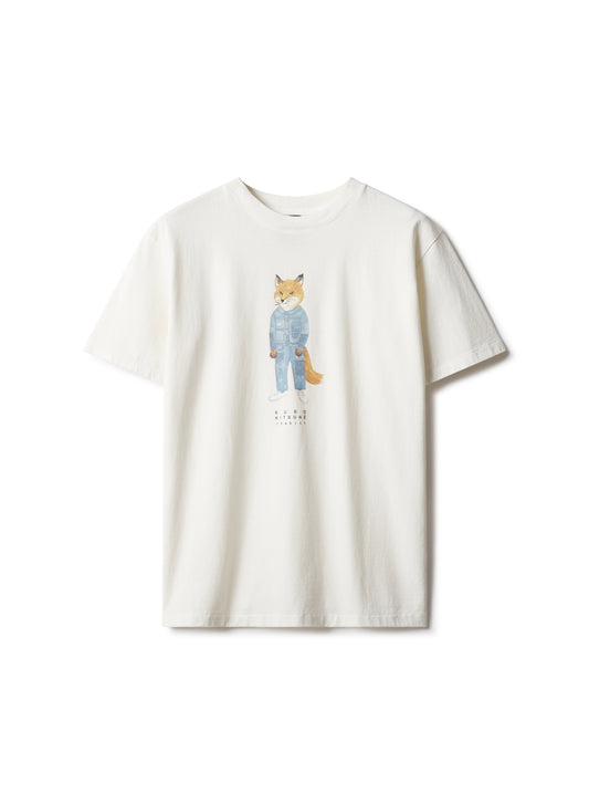 MAISON KITSUNÉ X KURO THE CRAFTED FOX TEE