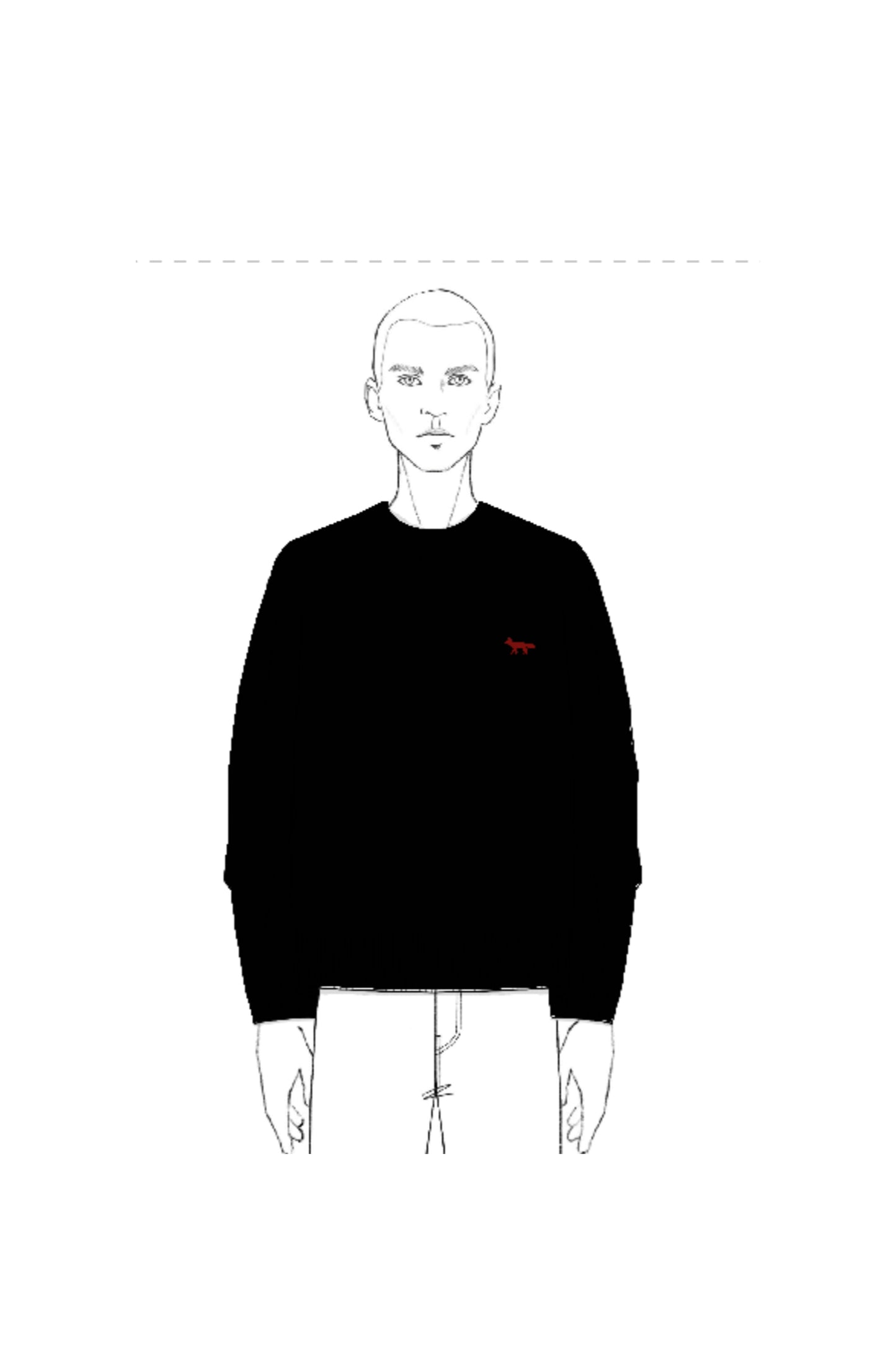 RED PROFILE FOX COMFORT JUMPER