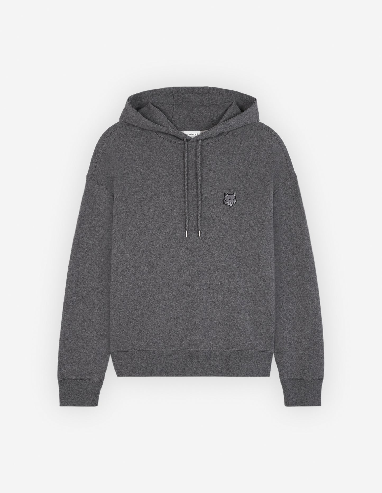 BOLD FOX HEAD PATCH OVERSIZE HOODIE