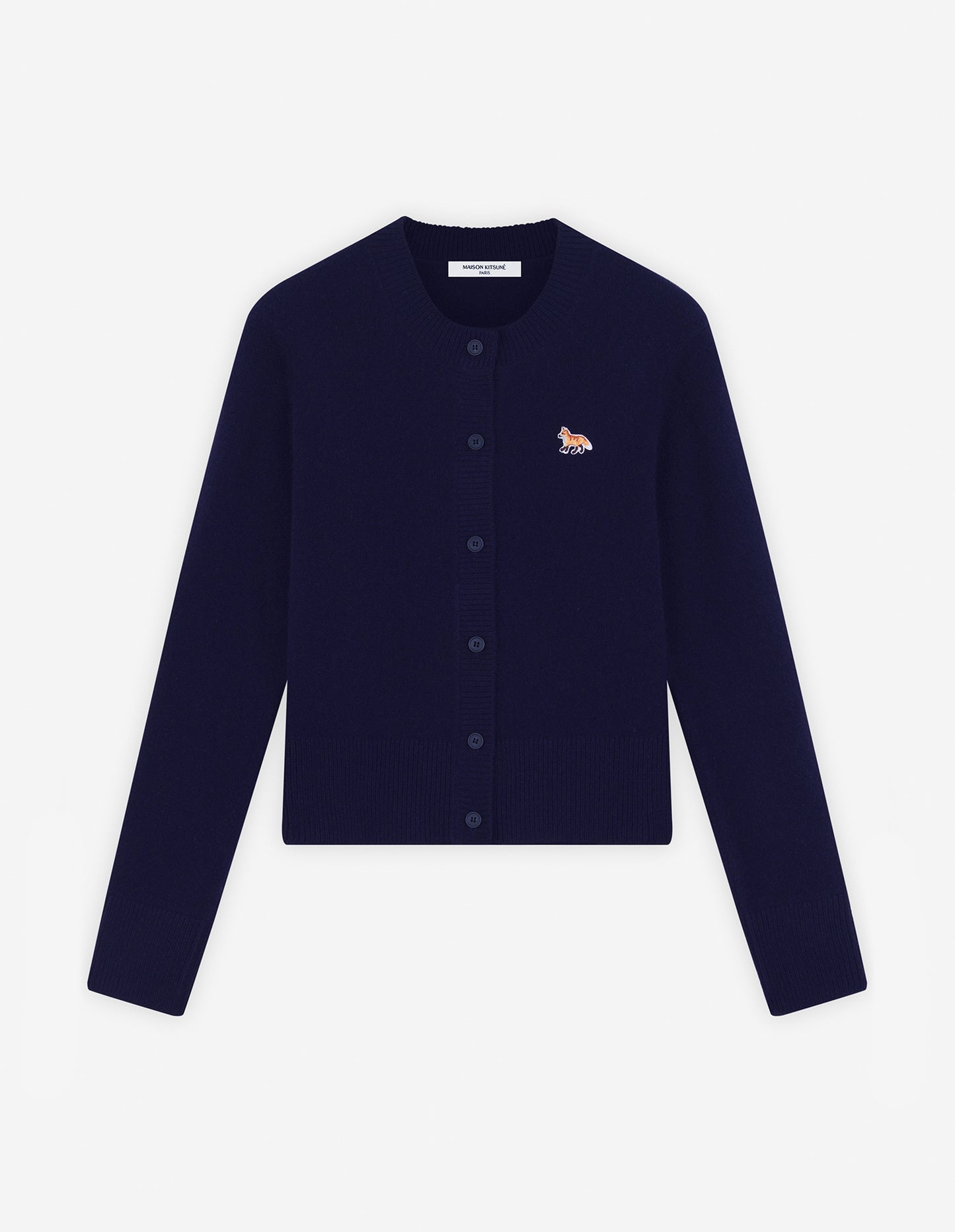 BOLD FOX HEAD PATCH ARGYLE  COMFORT JUMPER