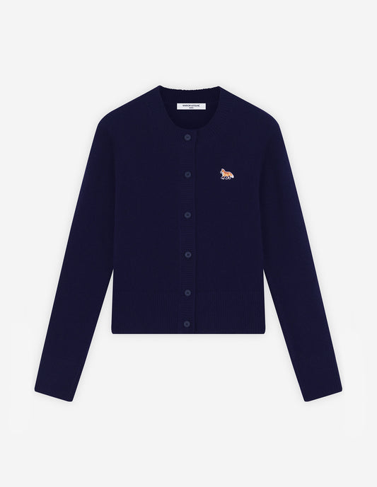 BOLD FOX HEAD PATCH ARGYLE  COMFORT JUMPER