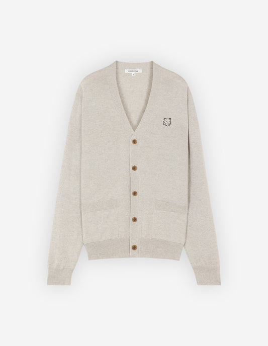 BOLD FOX HEAD PATCH REGULAR CARDIGAN