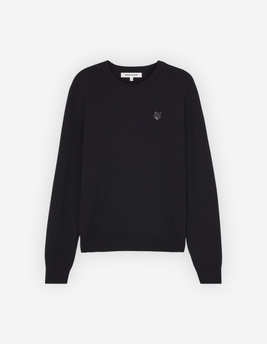 BOLD FOX HEAD PATCH REGULAR JUMPER