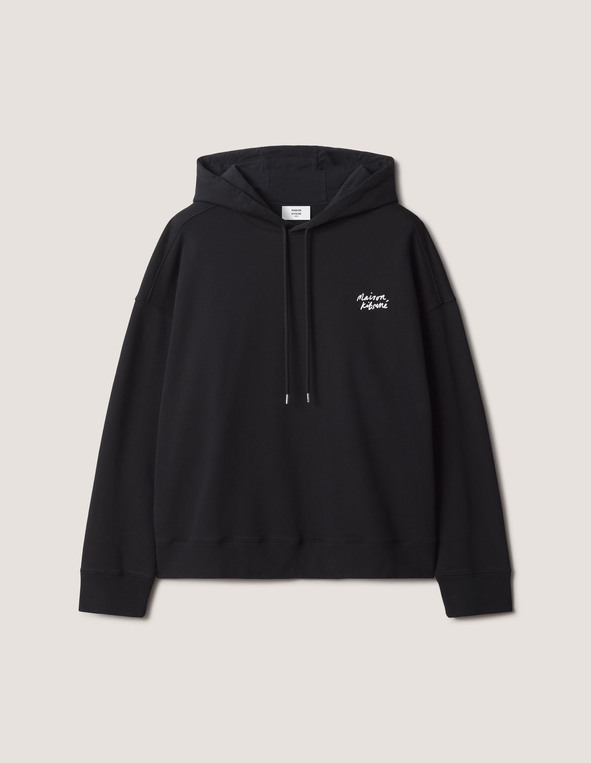 MAISON KITSUNÉ HANDWRITING OVERSIZE HOODIE