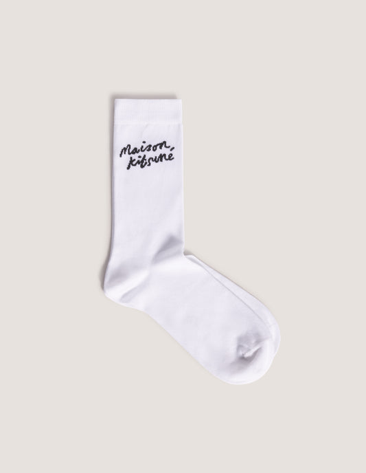 MAISON KITSUNÉ HANDWRITING SOCKS