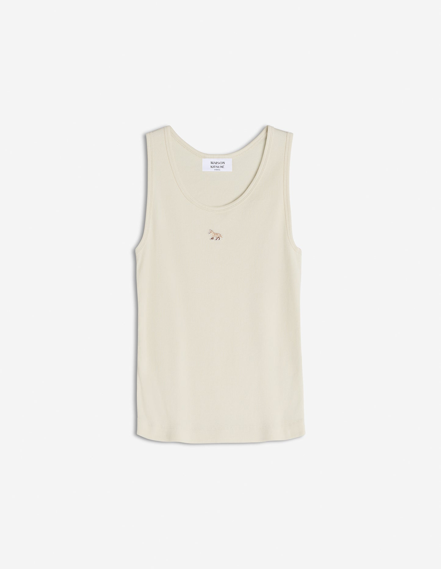 BABY FOX PATCH RIBBED TANK TOP