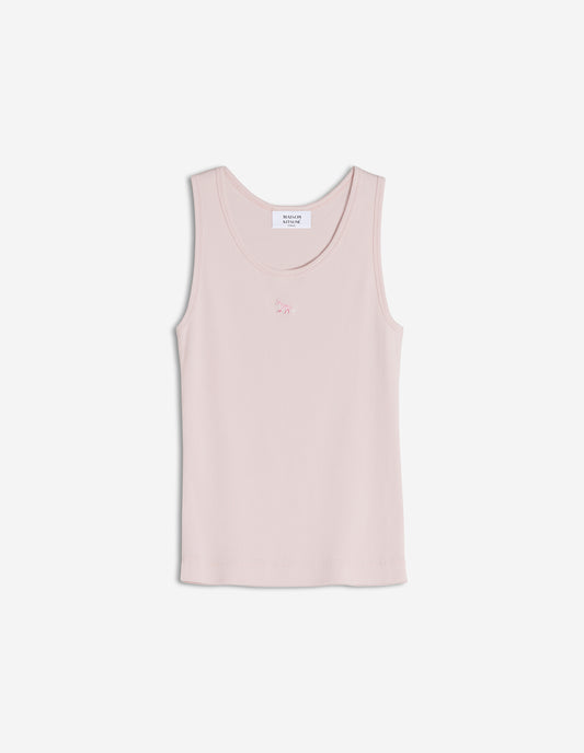 BABY FOX PATCH RIBBED TANK TOP