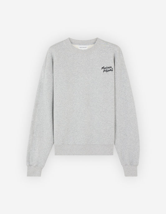 MAISON KITSUNE HANDWRITING COMFORT SWEATSHIRT