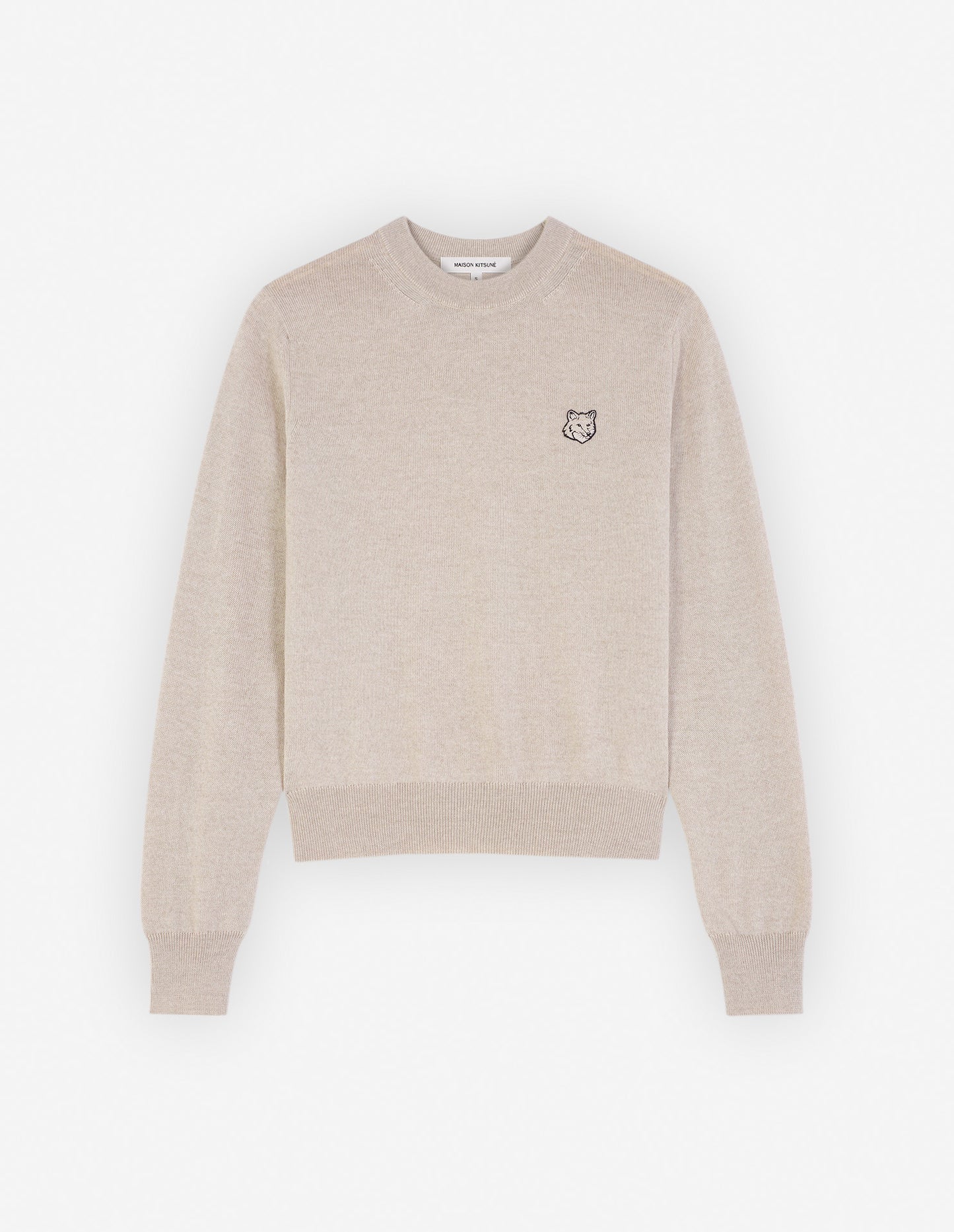 BOLD FOX HEAD PATCH REGULAR JUMPER