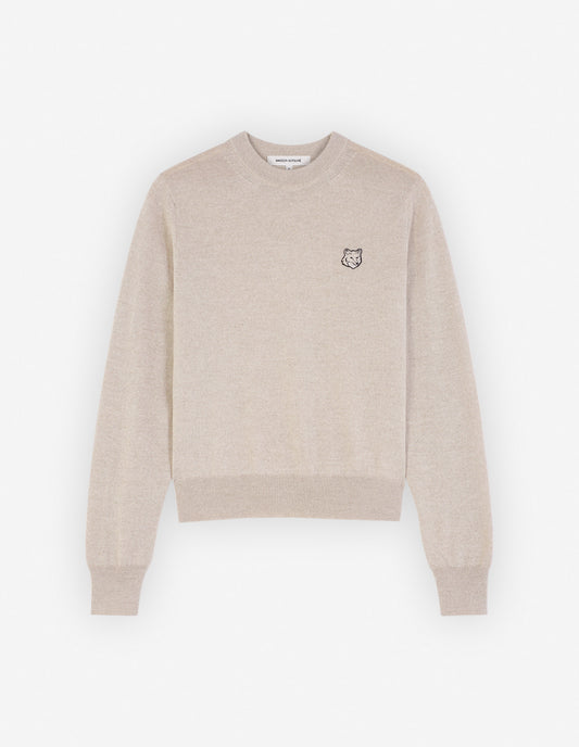 BOLD FOX HEAD PATCH REGULAR JUMPER