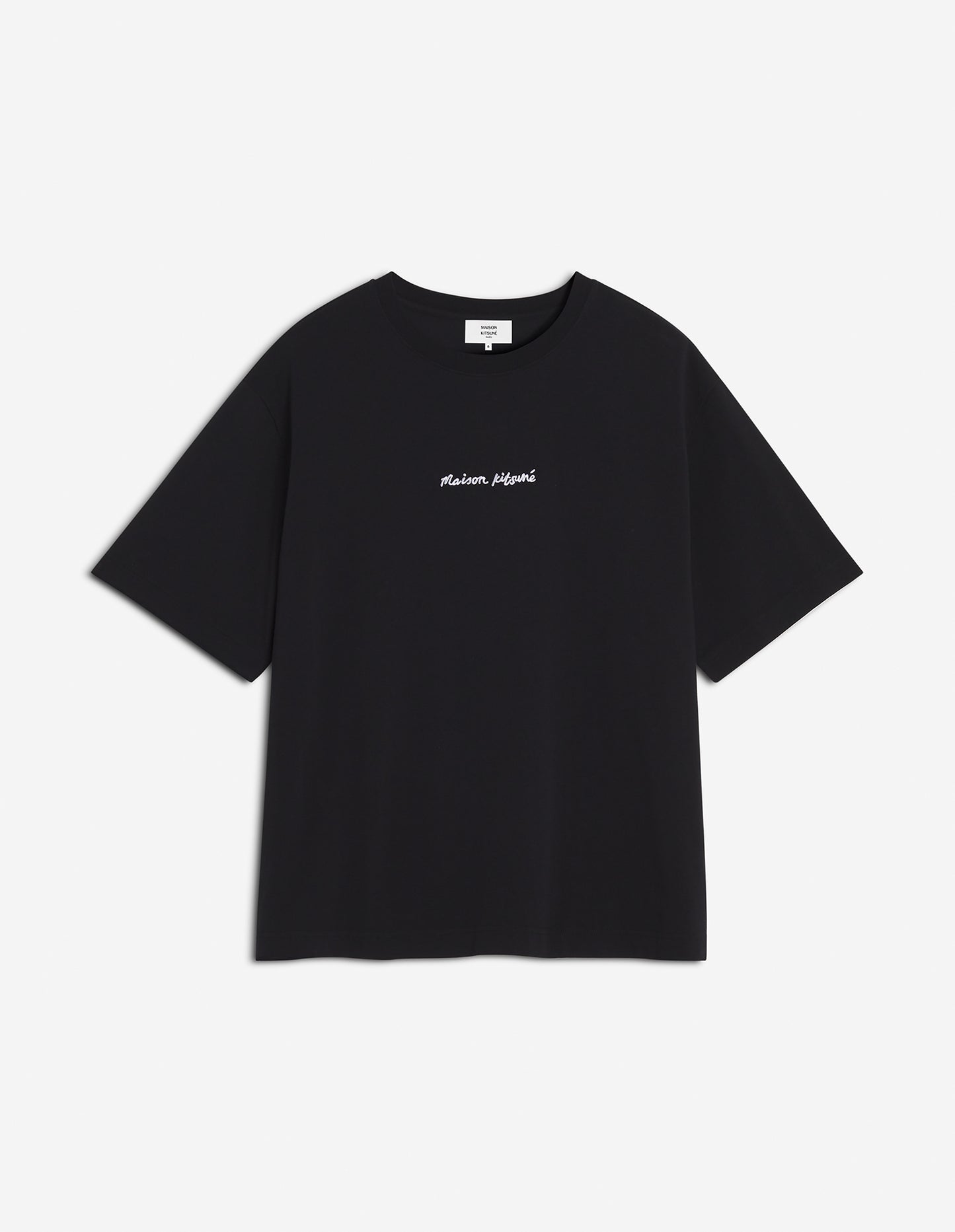 MAISON KITSUNÉ LINE HANDWRITING OVERSIZE TEE-SHIRT