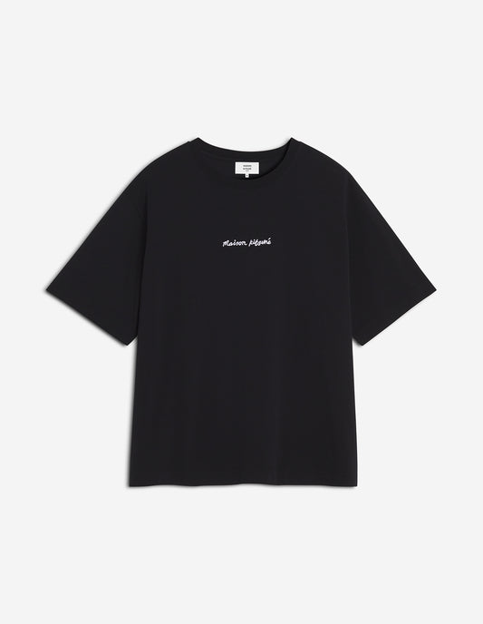 MAISON KITSUNÉ LINE HANDWRITING OVERSIZE TEE-SHIRT
